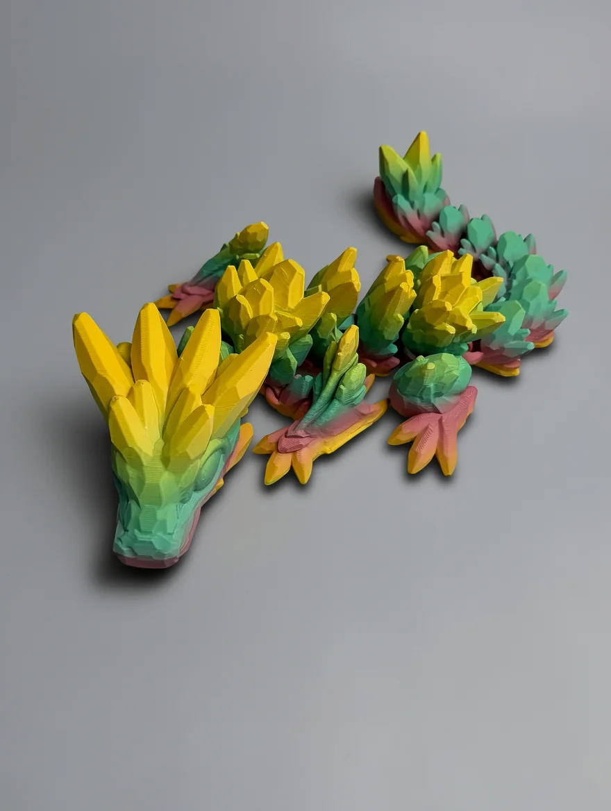 Baby Wyvern Gemstone Dragon