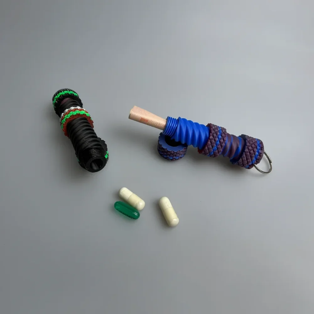 Fidget Bolt Stash Keychain – 8cm