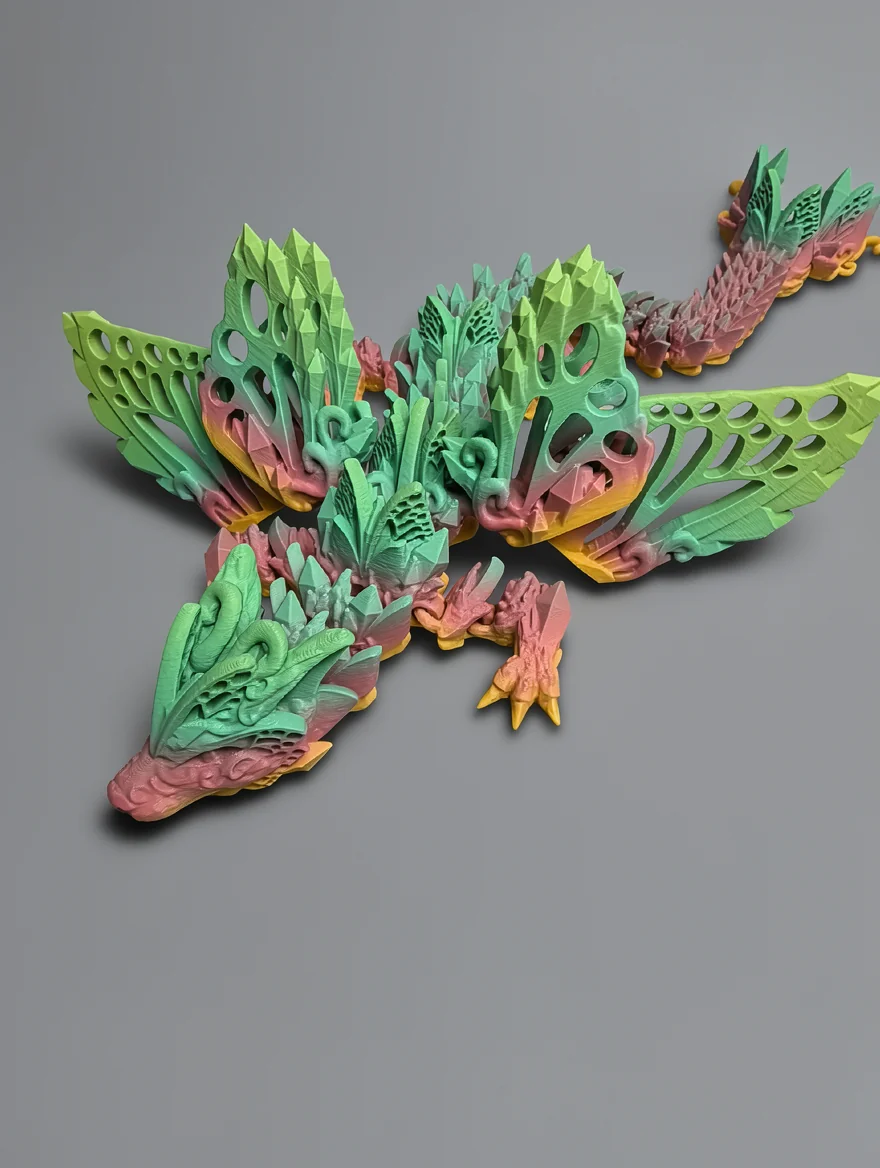 Fae Wolf Dragon (Open Hole Wings)