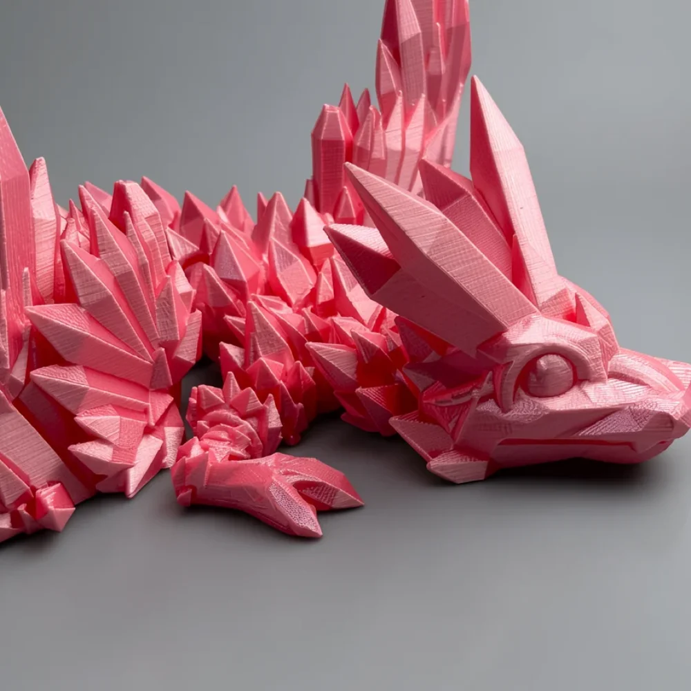 Baby Winged Crystal Dragon