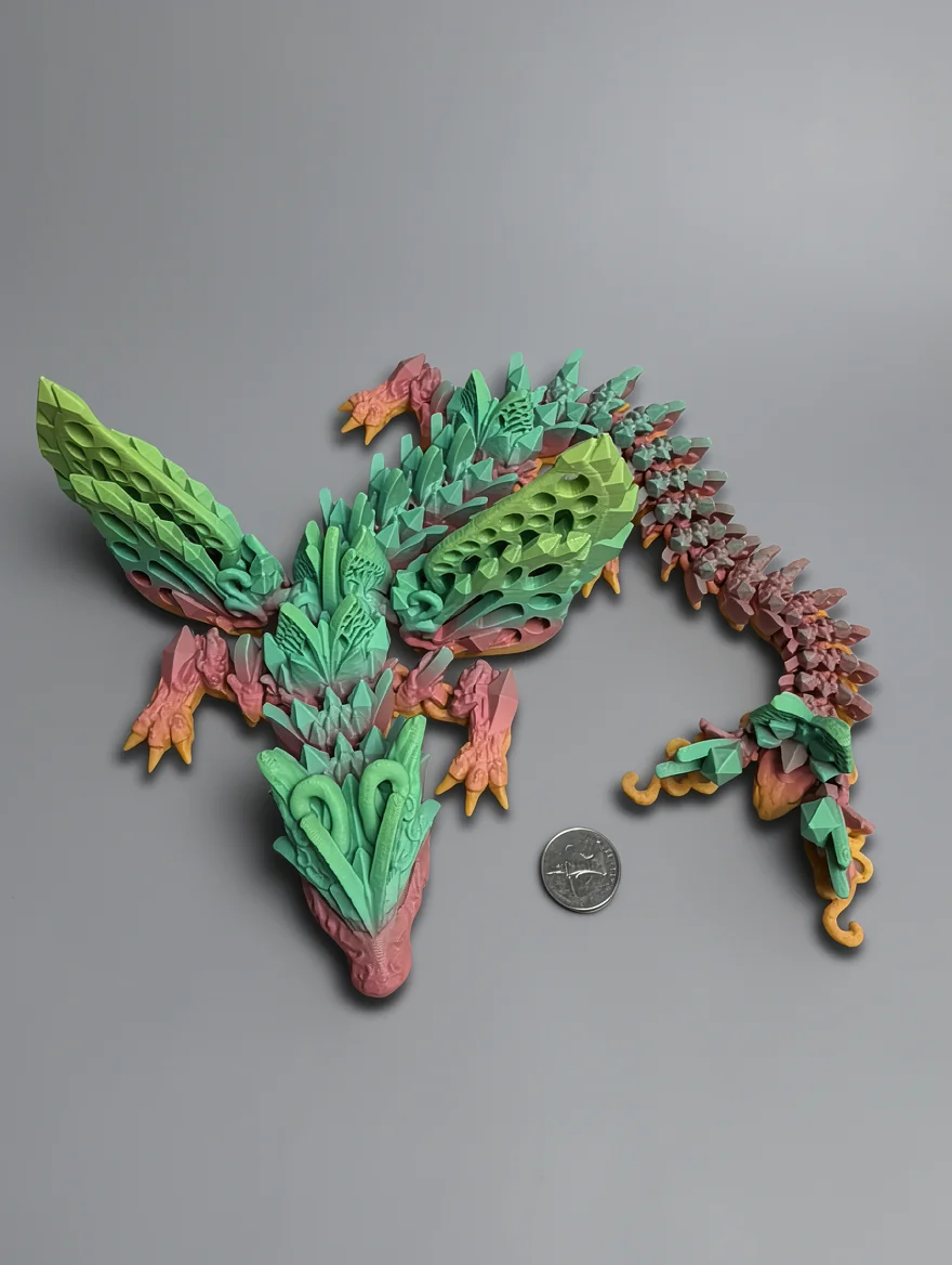 Fae Wolf Dragon (Open Hole Wings)