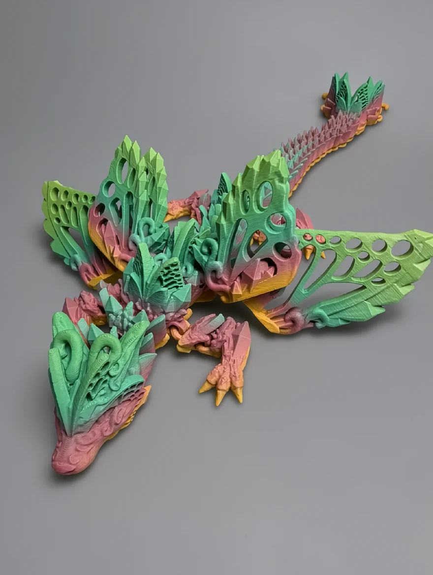 Fae Wolf Dragon (Open Hole Wings)