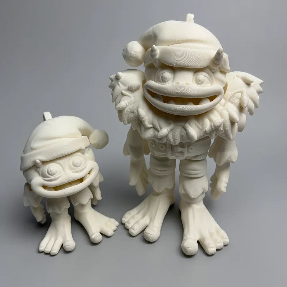 Festive Yeti Family